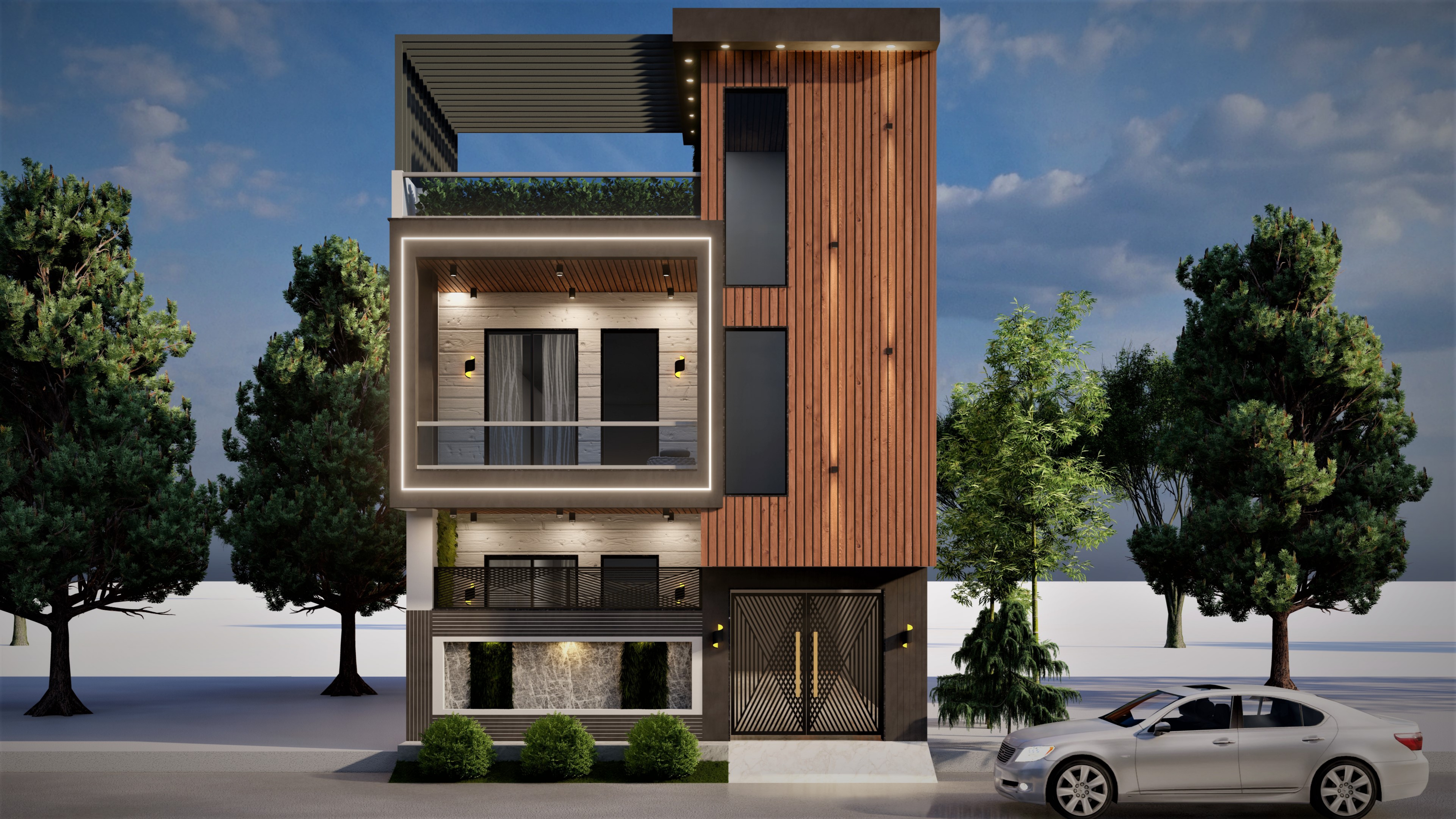 3D Elevation & Facade slide 6